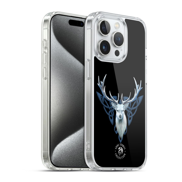 Anne Stokes Fantasy 2 Deer Soft Gel Case for Apple iPhone 15 Pro & MagSafe