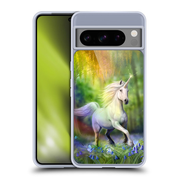 Anne Stokes Fantasy 2 Chase The Rainbow Soft Gel Case for Google Pixel 8 Pro
