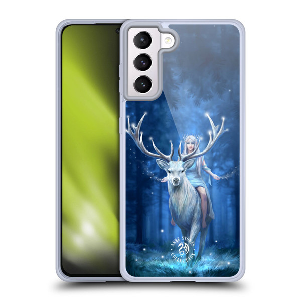 Anne Stokes Fantasy 2 Forest Soft Gel Case for Samsung Galaxy S21+ 5G