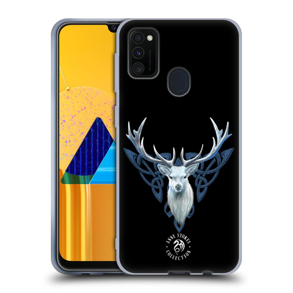 Anne Stokes Fantasy 2 Deer Soft Gel Case for Samsung Galaxy M30s (2019)/M21 (2020)