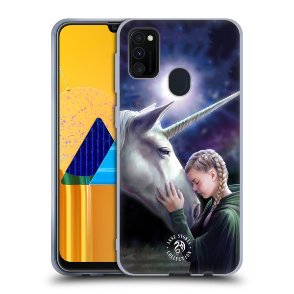 Anne Stokes Fantasy 2 The Wish Soft Gel Case for Samsung Galaxy M30s (2019)/M21 (2020)