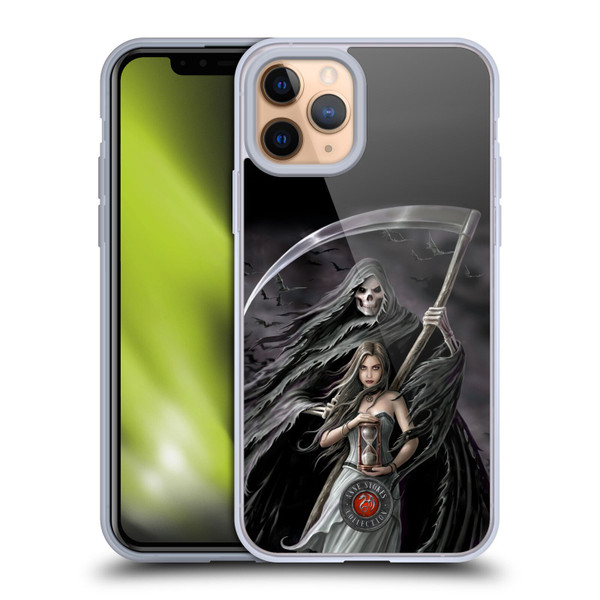 Anne Stokes Gothic Summon the Reaper Soft Gel Case for Apple iPhone 11 Pro