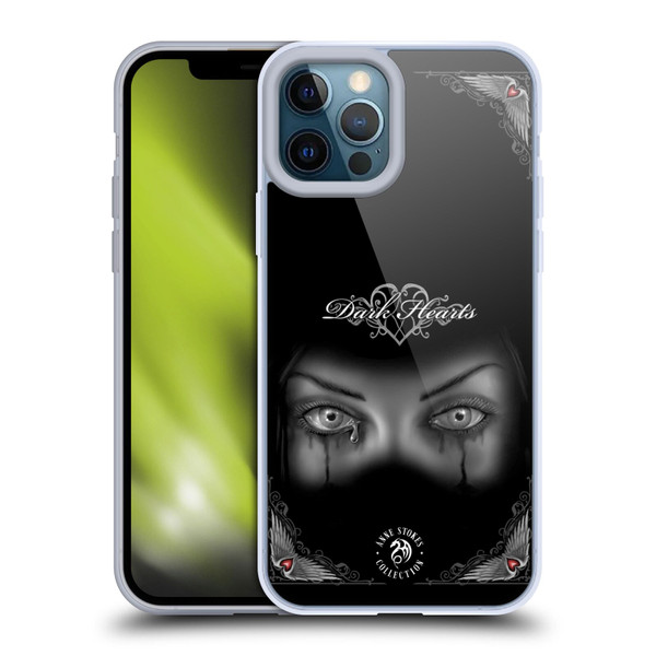 Anne Stokes Gothic Sad Eyes Soft Gel Case for Apple iPhone 12 Pro Max
