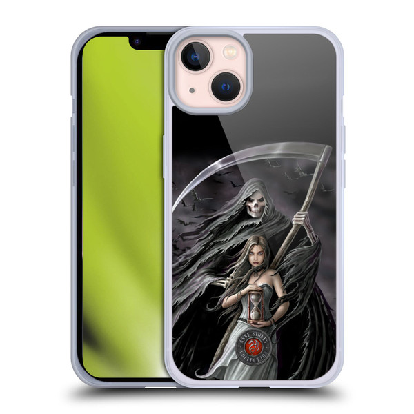 Anne Stokes Gothic Summon the Reaper Soft Gel Case for Apple iPhone 13