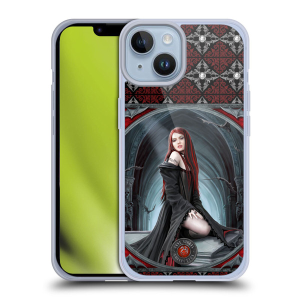Anne Stokes Gothic Await The Night Soft Gel Case for Apple iPhone 14