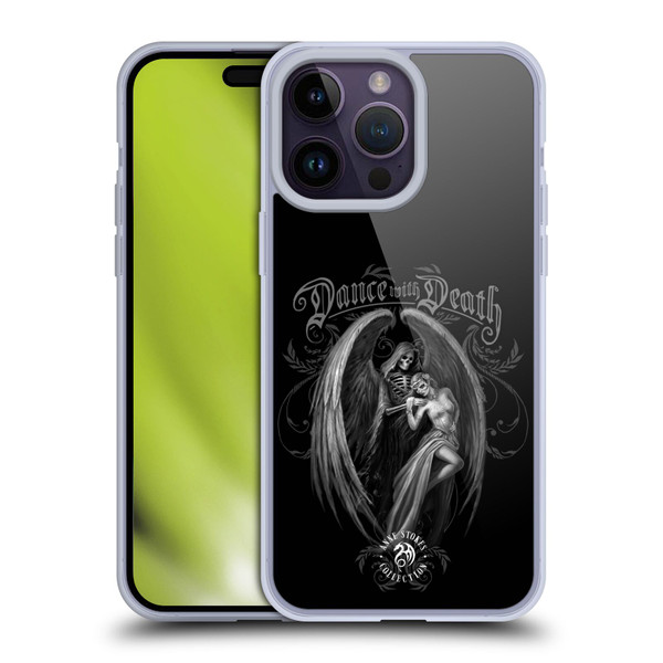 Anne Stokes Gothic Dance With Death Soft Gel Case for Apple iPhone 14 Pro Max