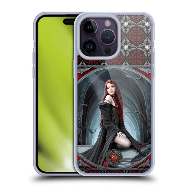 Anne Stokes Gothic Await The Night Soft Gel Case for Apple iPhone 14 Pro Max
