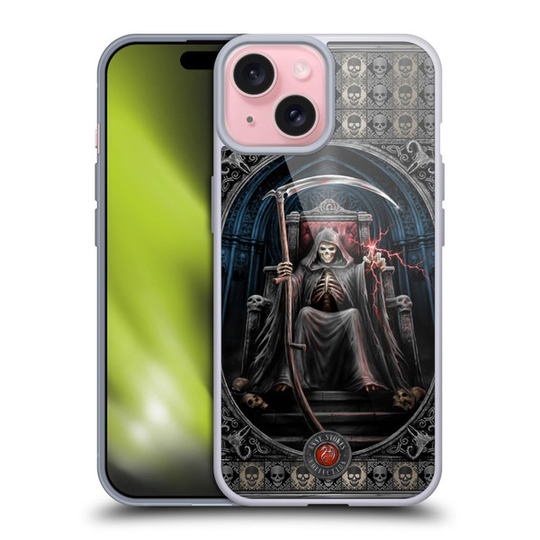 Anne Stokes Gothic Reaper Soft Gel Case for Apple iPhone 15