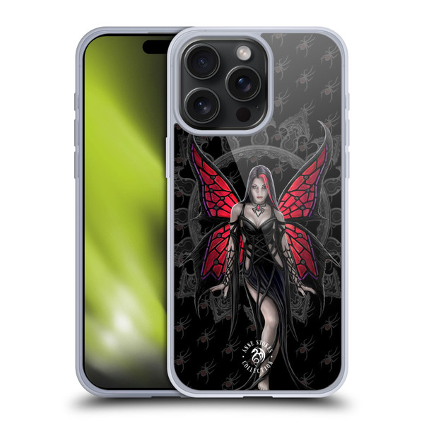 Anne Stokes Gothic Aracnafaria Soft Gel Case for Apple iPhone 15 Pro Max