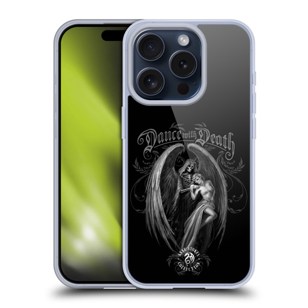 Anne Stokes Gothic Dance With Death Soft Gel Case for Apple iPhone 15 Pro