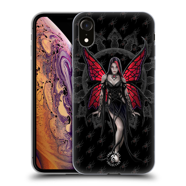 Anne Stokes Gothic Aracnafaria Soft Gel Case for Apple iPhone XR