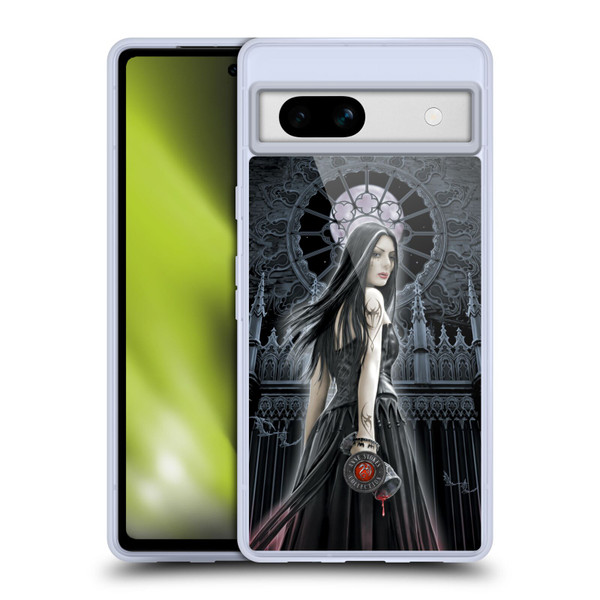 Anne Stokes Gothic Siren Soft Gel Case for Google Pixel 7a