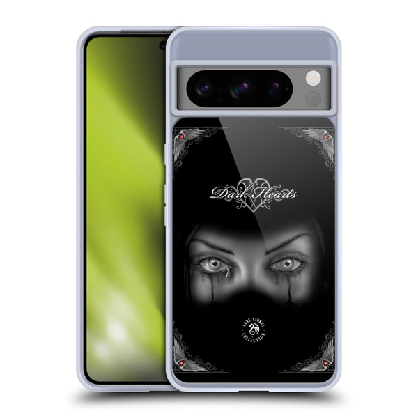 Anne Stokes Gothic Sad Eyes Soft Gel Case for Google Pixel 8 Pro
