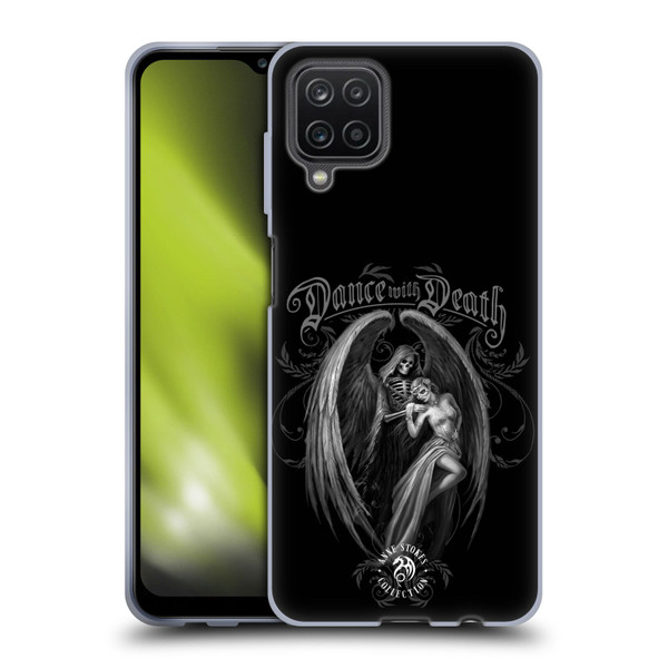 Anne Stokes Gothic Dance With Death Soft Gel Case for Samsung Galaxy A12 (2020)