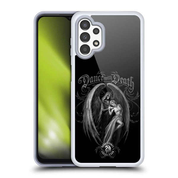 Anne Stokes Gothic Dance With Death Soft Gel Case for Samsung Galaxy A13 (2022)