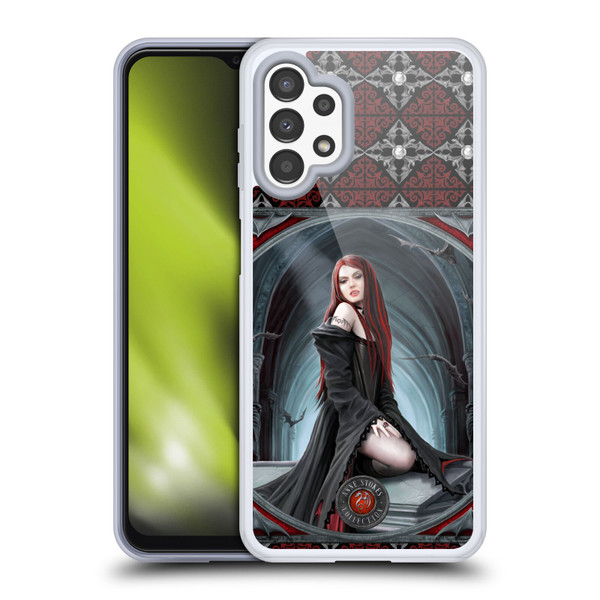 Anne Stokes Gothic Await The Night Soft Gel Case for Samsung Galaxy A13 (2022)