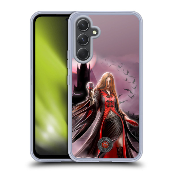 Anne Stokes Gothic Blood Moon Soft Gel Case for Samsung Galaxy A54 5G