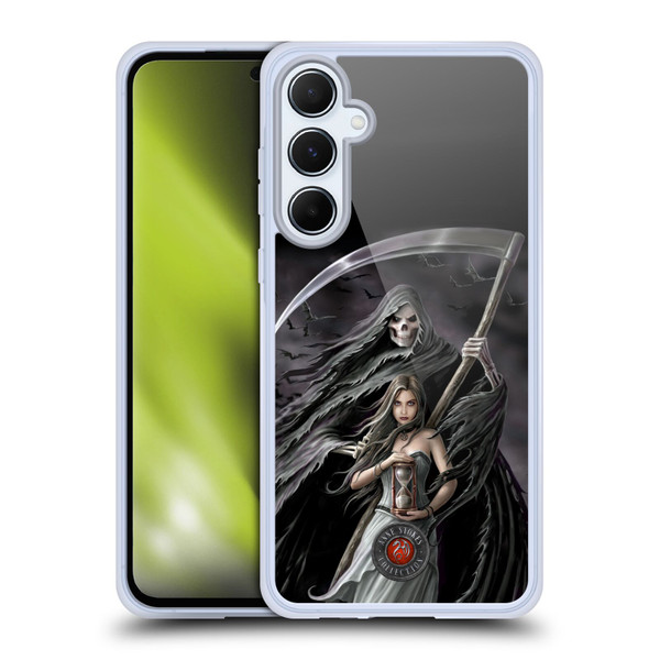 Anne Stokes Gothic Summon the Reaper Soft Gel Case for Samsung Galaxy A55 5G