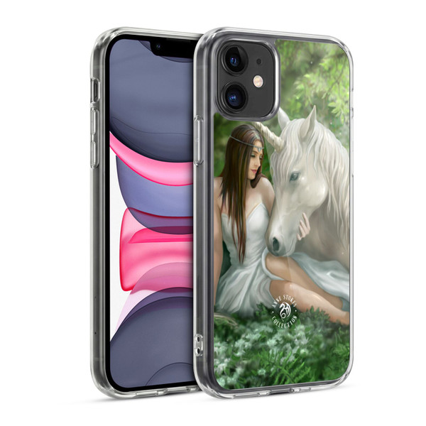 Anne Stokes Mythical Creatures Pure Heart Soft Gel Case for Apple iPhone 11