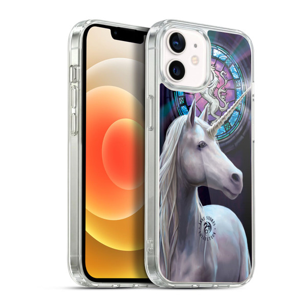 Anne Stokes Mythical Creatures Enlightenment Soft Gel Case for Apple iPhone 12 / iPhone 12 Pro & MagSafe