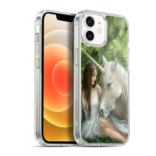 Anne Stokes Mythical Creatures Pure Heart Soft Gel Case for Apple iPhone 12 / iPhone 12 Pro & MagSafe