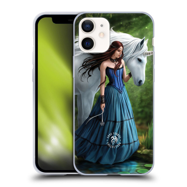 Anne Stokes Mythical Creatures Enchanted Fool Soft Gel Case for Apple iPhone 12 Mini