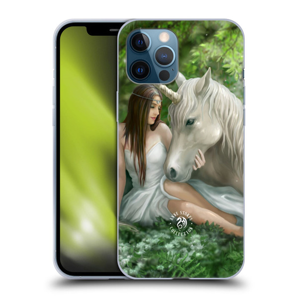 Anne Stokes Mythical Creatures Pure Heart Soft Gel Case for Apple iPhone 12 Pro Max
