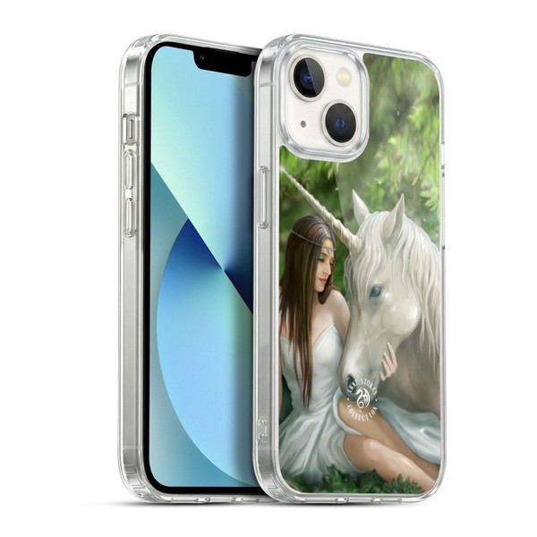 Anne Stokes Mythical Creatures Pure Heart Soft Gel Case for Apple iPhone 13