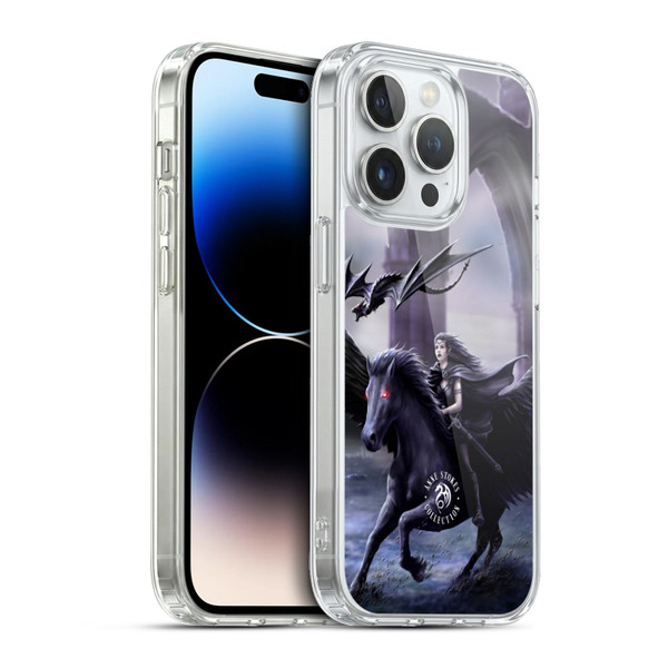 Anne Stokes Mythical Creatures Real of Darkness Soft Gel Case for Apple iPhone 13 Pro & MagSafe