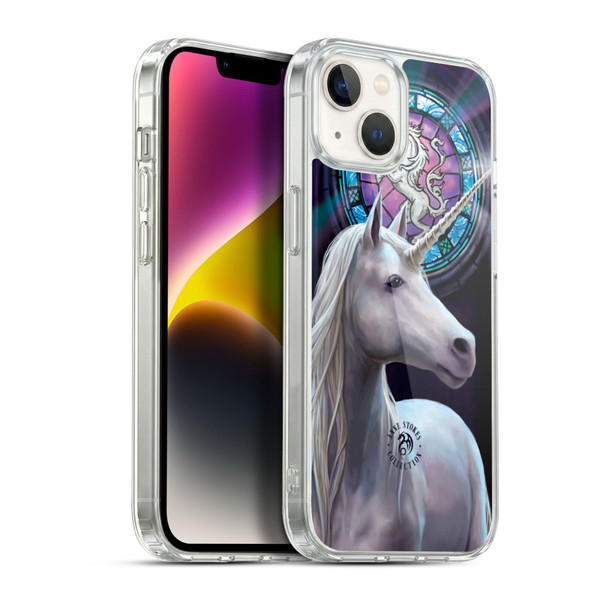 Anne Stokes Mythical Creatures Enlightenment Soft Gel Case for Apple iPhone 14 Plus & MagSafe