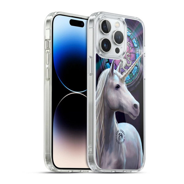 Anne Stokes Mythical Creatures Enlightenment Soft Gel Case for Apple iPhone 14 Pro Max & MagSafe