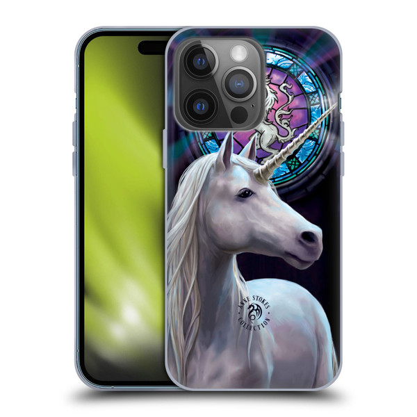 Anne Stokes Mythical Creatures Enlightenment Soft Gel Case for Apple iPhone 14 Pro