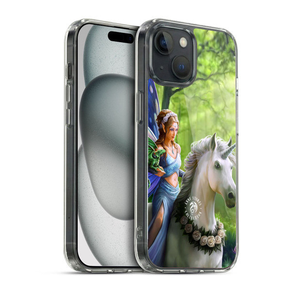 Anne Stokes Mythical Creatures The Realms Soft Gel Case for Apple iPhone 15 & MagSafe
