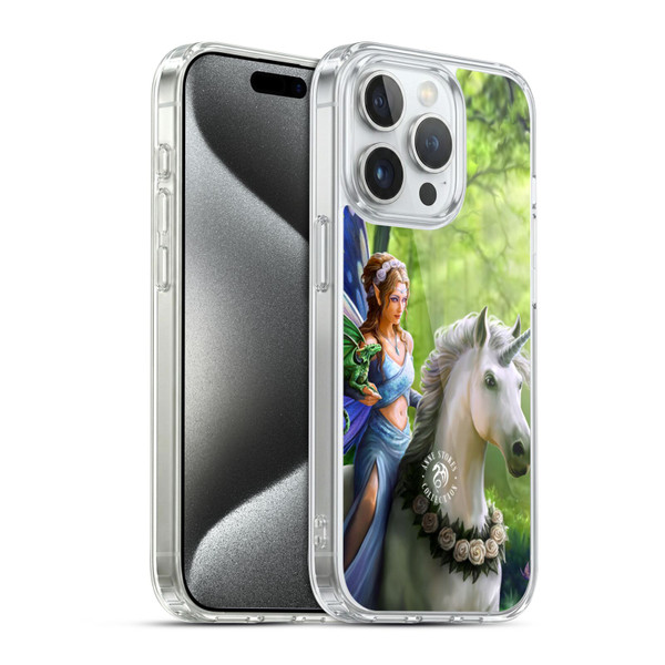 Anne Stokes Mythical Creatures The Realms Soft Gel Case for Apple iPhone 15 Pro & MagSafe