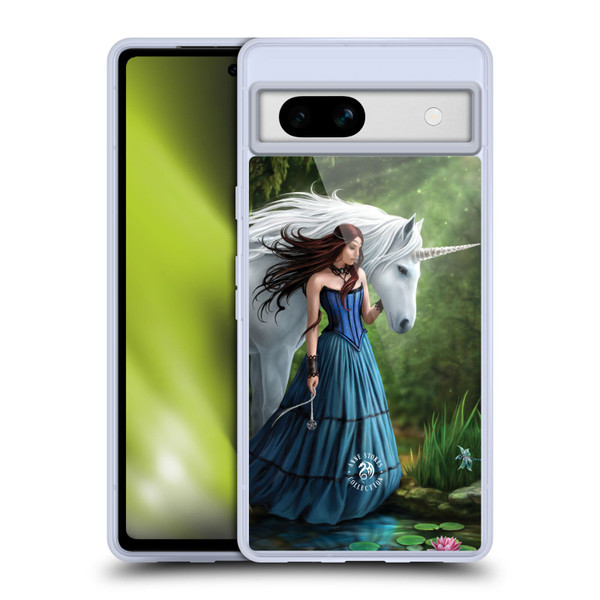 Anne Stokes Mythical Creatures Enchanted Fool Soft Gel Case for Google Pixel 7a