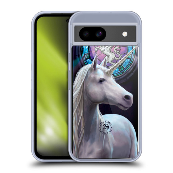 Anne Stokes Mythical Creatures Enlightenment Soft Gel Case for Google Pixel 8a