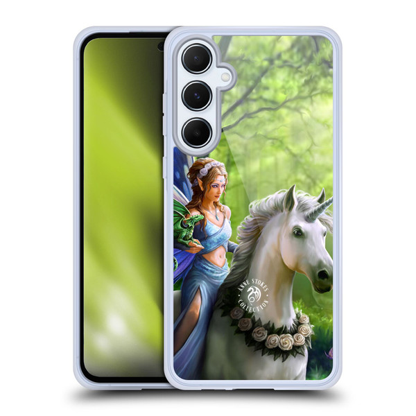 Anne Stokes Mythical Creatures The Realms Soft Gel Case for Samsung Galaxy A55 5G