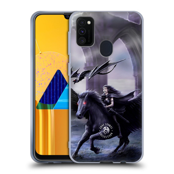 Anne Stokes Mythical Creatures Real of Darkness Soft Gel Case for Samsung Galaxy M30s (2019)/M21 (2020)