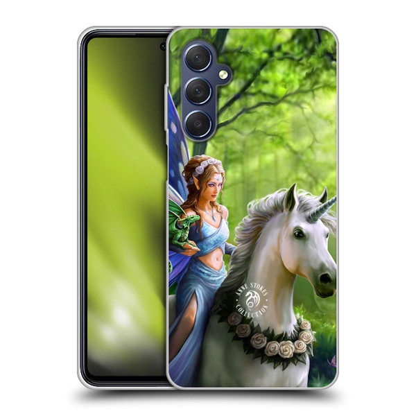 Anne Stokes Mythical Creatures The Realms Soft Gel Case for Samsung Galaxy M54 5G