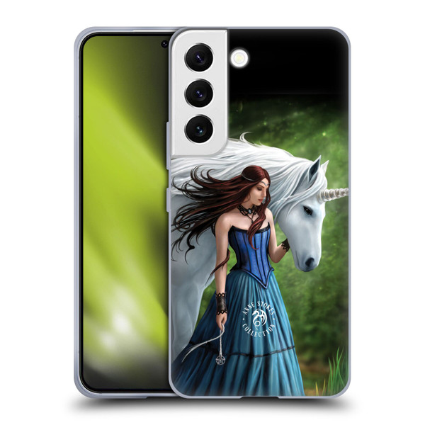 Anne Stokes Mythical Creatures Enchanted Fool Soft Gel Case for Samsung Galaxy S22 5G