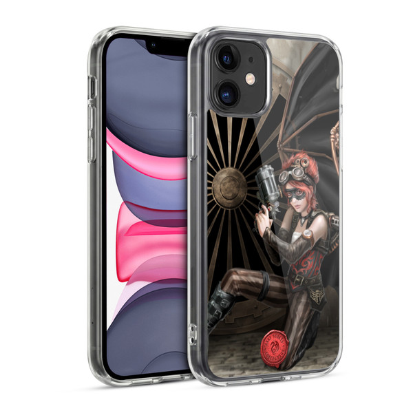 Anne Stokes Steampunk Assassin Soft Gel Case for Apple iPhone 11