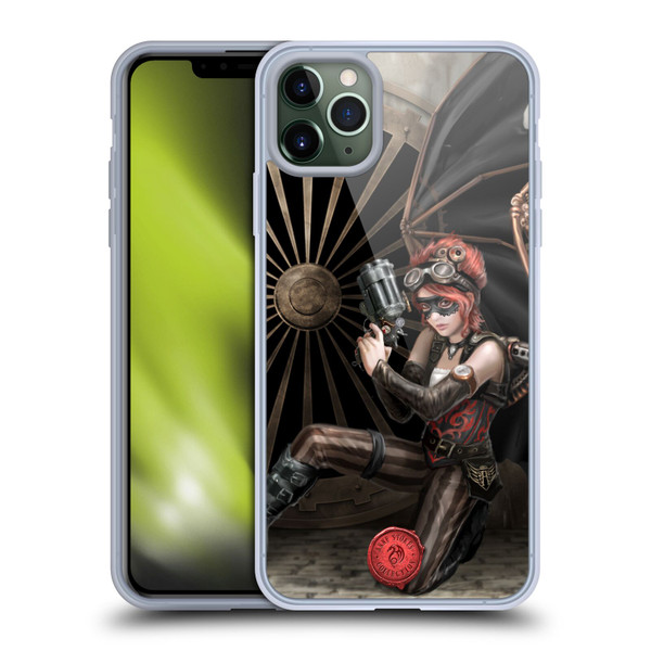 Anne Stokes Steampunk Assassin Soft Gel Case for Apple iPhone 11 Pro Max