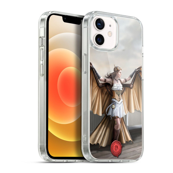 Anne Stokes Steampunk Aviator Soft Gel Case for Apple iPhone 12 / iPhone 12 Pro & MagSafe