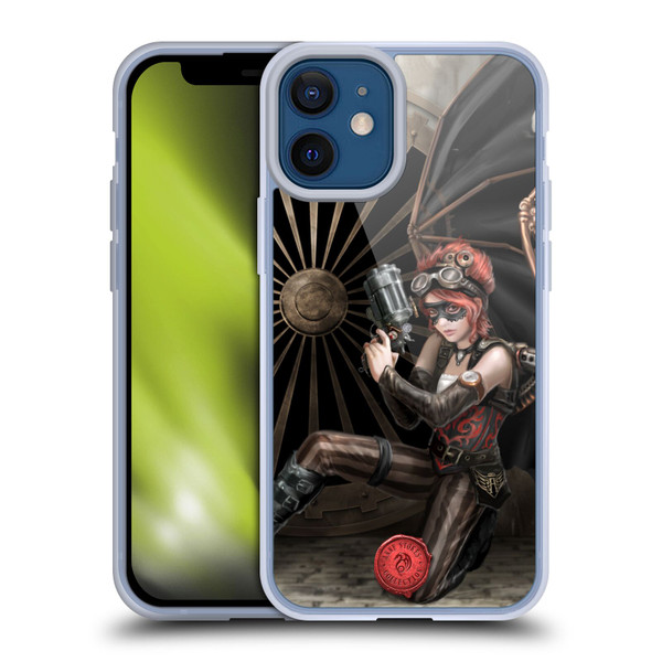 Anne Stokes Steampunk Assassin Soft Gel Case for Apple iPhone 12 Mini