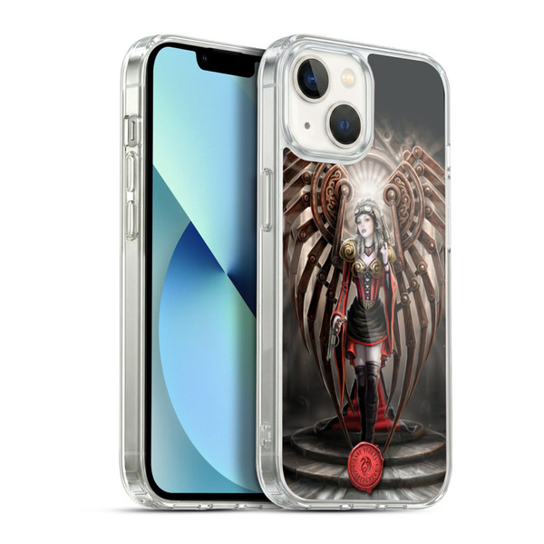 Anne Stokes Steampunk Avenger Soft Gel Case for Apple iPhone 13