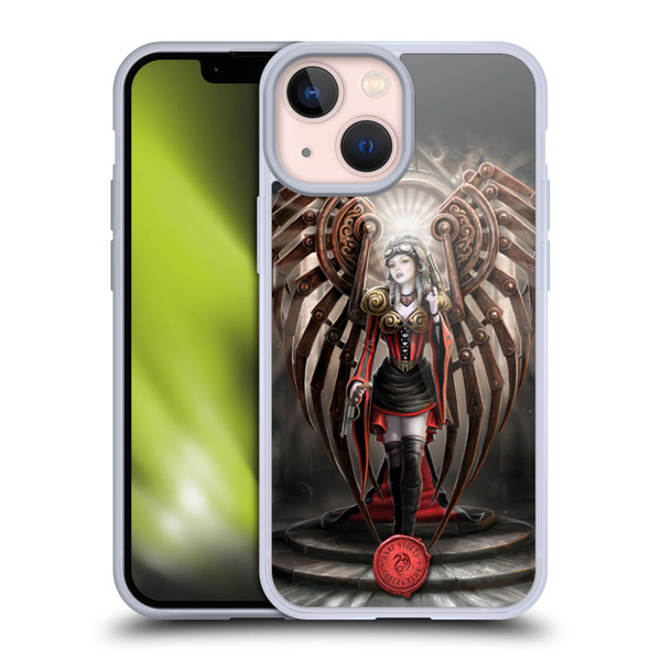 Anne Stokes Steampunk Avenger Soft Gel Case for Apple iPhone 13 Mini