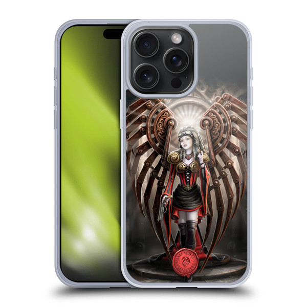 Anne Stokes Steampunk Avenger Soft Gel Case for Apple iPhone 15 Pro Max