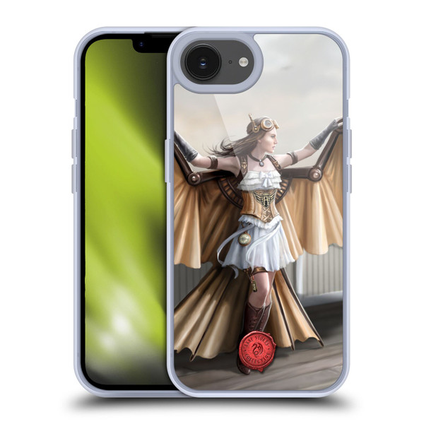 Anne Stokes Steampunk Aviator Soft Gel Case for Apple iPhone 16e