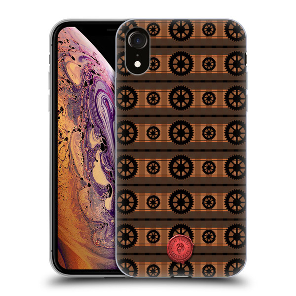 Anne Stokes Steampunk Cogs Soft Gel Case for Apple iPhone XR