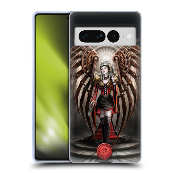 Anne Stokes Steampunk Avenger Soft Gel Case for Google Pixel 7 Pro